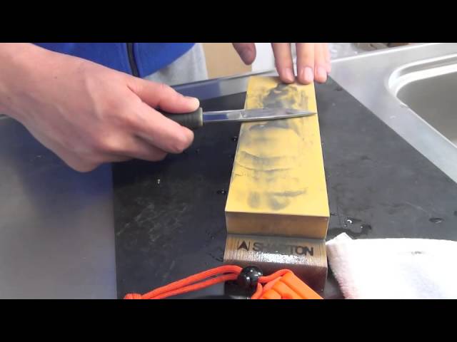 モーラナイフとシャプトン砥石のレビュー Youtube