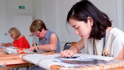 Welcome to the RSN Certificate & Diploma in Technical Hand Embroidery