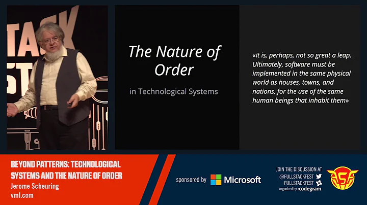 Beyond patterns: Technological systems and the nat...