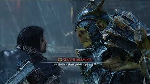 Middle-earth: Shadow of Mordor - Warchief Grisha Shield Master