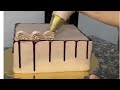 كيكة عيد ميلاد بدون كريمة سائلة بنينة بزاااف     