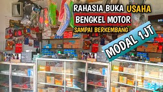 SALAH SATU TIPS BISNIS BENGKEL MOTOR PEMULA - Modal Kecil