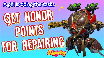 War Robots – Get Honor Points For Being In First Place For Repairing Others WR Gameplay