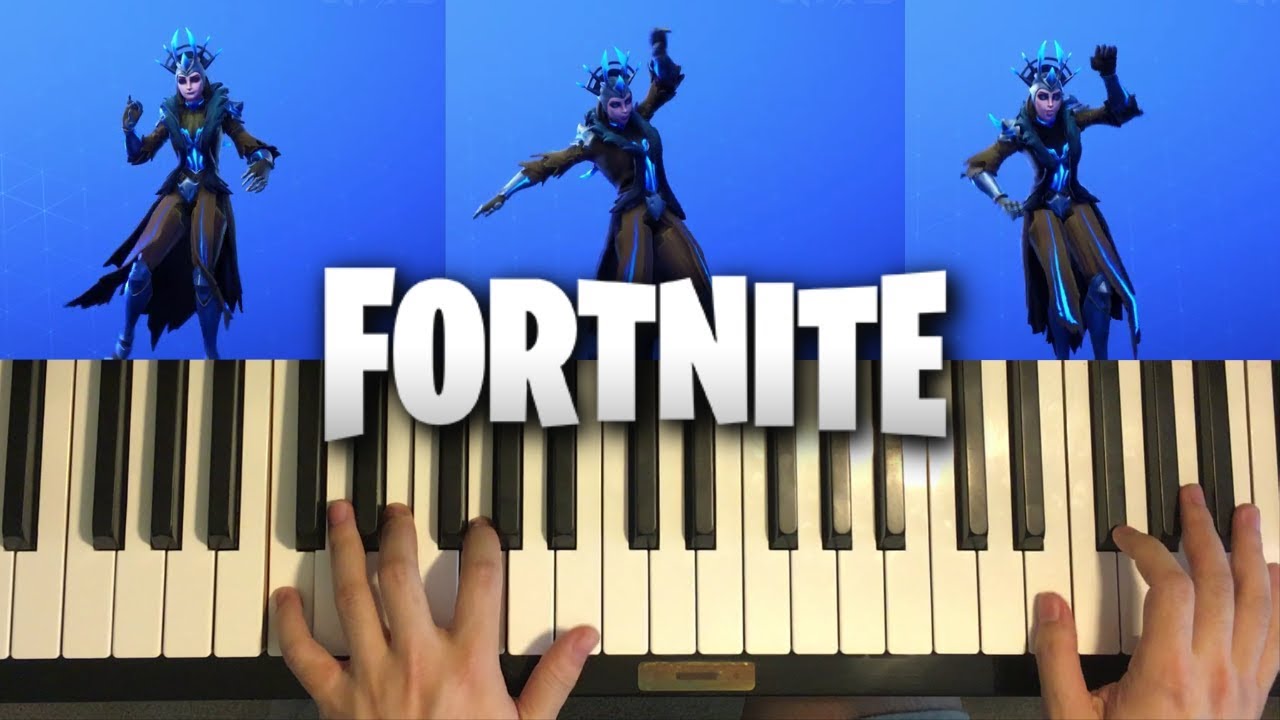 Slick Fortnite Piano New Fortnite Emotes On Piano Slick Whirlwind Flux Youtube