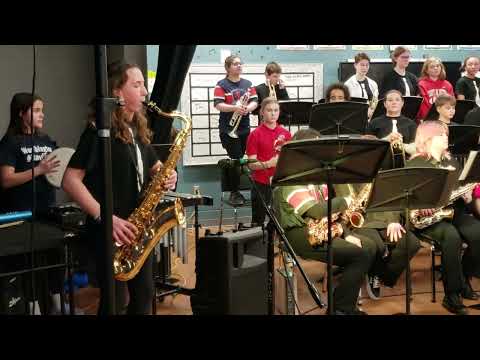 Worthingway Middle School Swing Concert - Mr. Black,  February 13, 2024