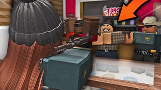 Robbery Suspect Goes CRAZY For Donuts! *SHOTS FIRED* - CRP Maple County Roleplay