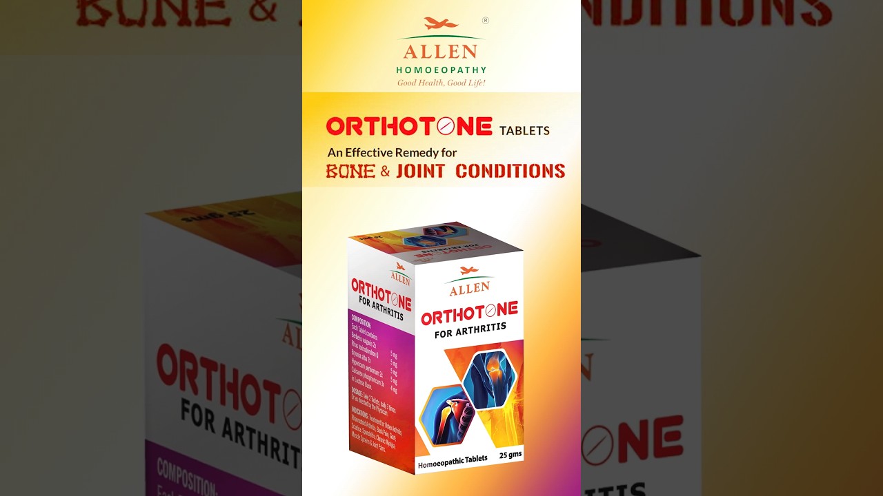 Allen Homoeopathy Orthotone Tablets 