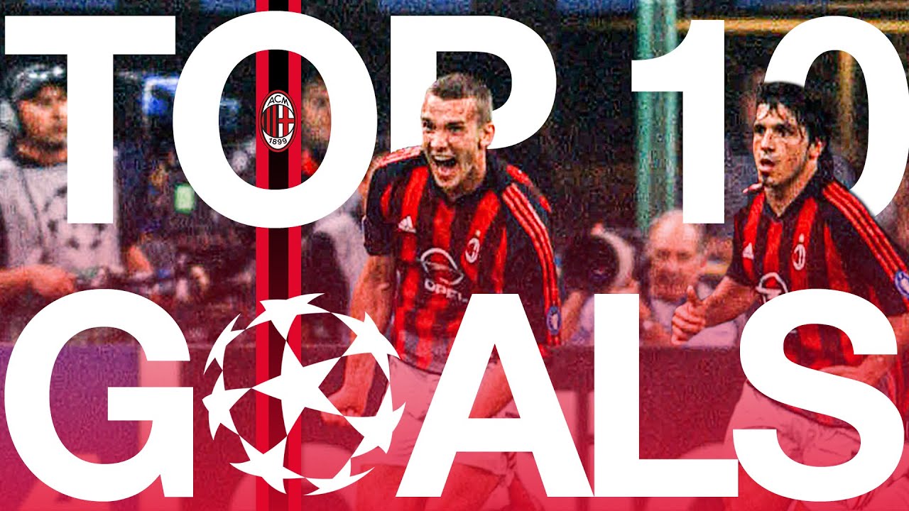 Andriy Shevchenko | Top 10 Champions League Goals ⚽🍿