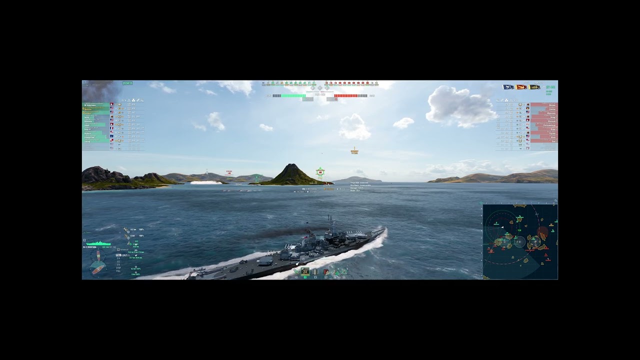 Schlachtschiff USS Montana Zufallsgefecht auf der Karte Gefahrenherd