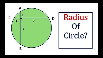 Find the Radius of the Circle | Geometry Puzzle with Solution