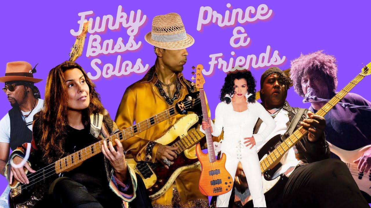 2021 Bass Guitar Compilation By Prince Ida Nielsen Brownmark Larry Graham and Others