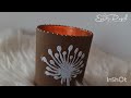 Kerzenglas braun Motiv Pusteblume, rosegold, Decopointer Gonis Idee by Evi Team Libelle