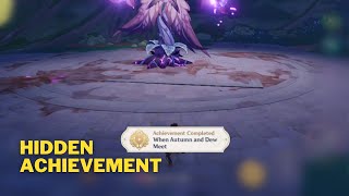 When Autumn And Dew Meet - Hidden Achievement Genshin Impact 3.0