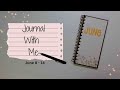 Journal With Me for June 8 - 14 in My Creative Daily Journal