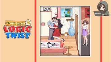 Brain Puzzle 2 Logic Twist level 15 solution | help the wife uncover the truth