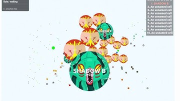 AGAR.IO FREE 1000 BOTS / MINIONS - 132 MASS BOTS / FACEBOOK BOTS HACK