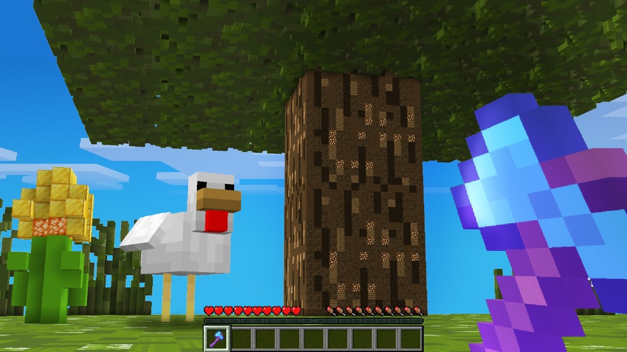 ブロックの大きさが10倍になった世界でエンドラ討伐できる？【マイクラ】