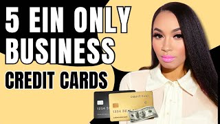 5 EIN Only Business Credit Cards | No PG Business Credit Cards