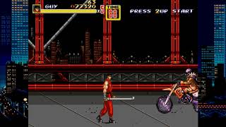 Twitch Stream 6/4/20:  Streets of Rage 2 - Final Fight X (Guy Play through)