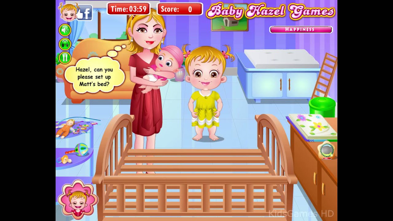 Baby Hazel Newborn Baby Episode - Game for Kids Movie - Dora the Explorer