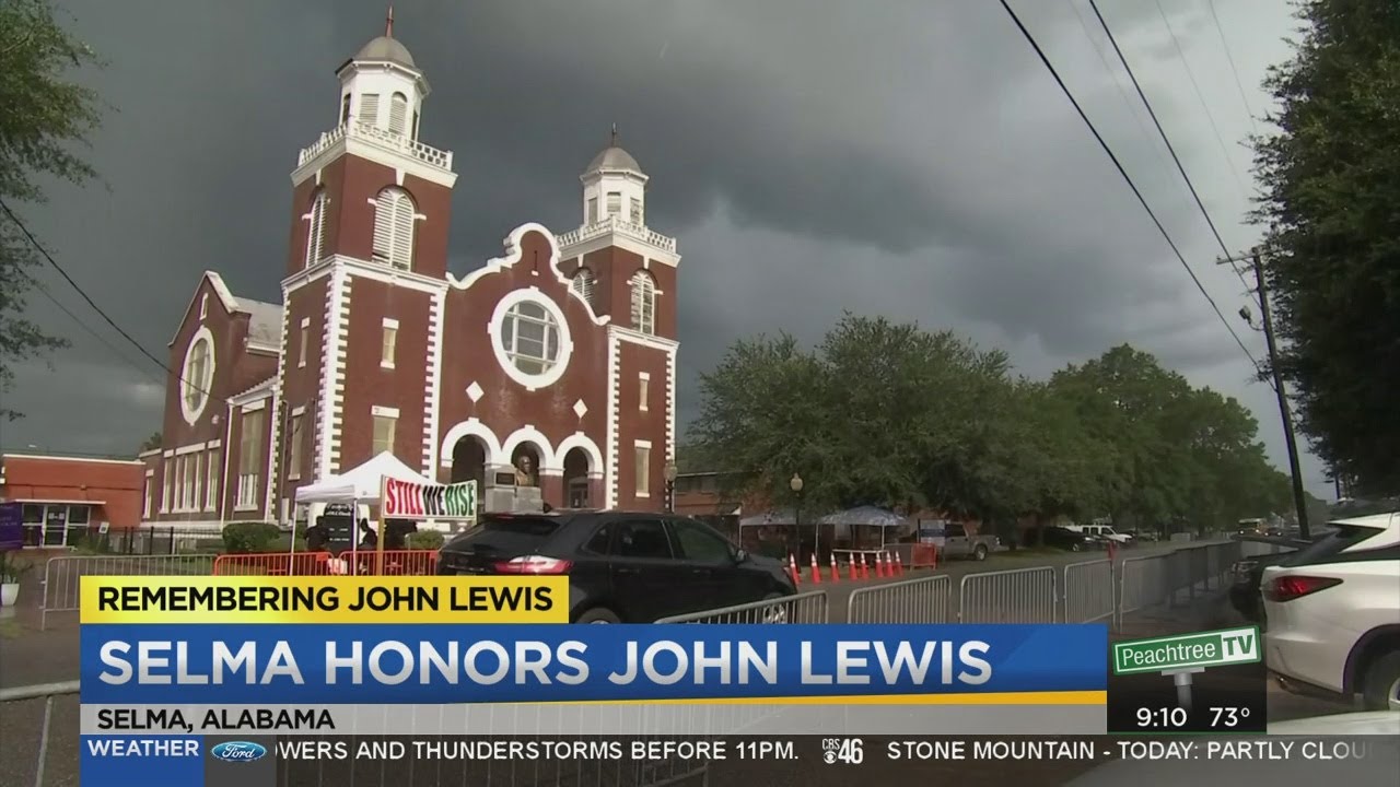 Services in Troy, Selma to honor Rep. John Lewis
