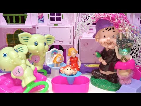 لعبة بلاستيك ياعبير عائلة عمر جنه ورؤي مامتي دكتورة