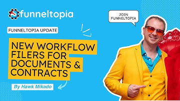 New Workflow Trigger for Documents  Contracts in Funneltopia