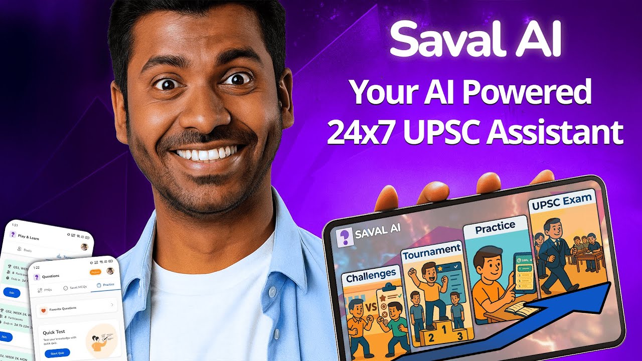 UPSC Saval AI  -  One app