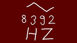 8392 hz triangle