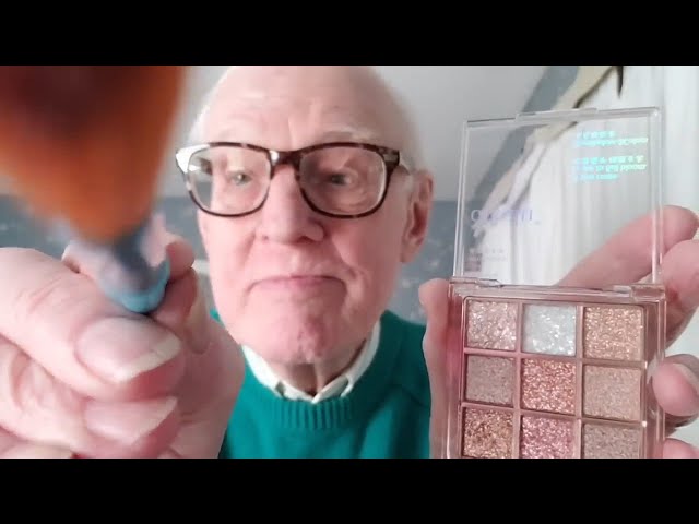 ASMR Grandpa 40 Minute Doing Your Makeup💄for SLEEP Roleplay Mashup (Affirmations, Tapping, Safety)😴