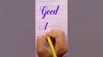 How to write with cut marker #shorts #shortvideo #english #writing #calligraphy