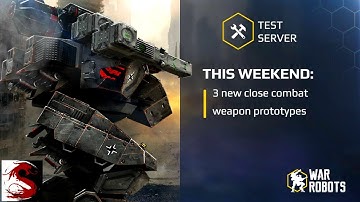 War Robots Test Server - Playing with Regular Weapons