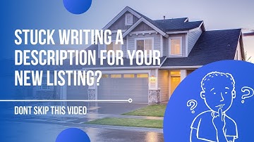 Revolutionize Your Real Estate Listings with AI: Watch Our Demo of our Listing Description Generator