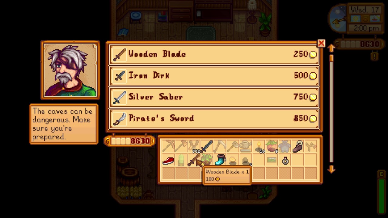 How To Sell Weapons And Armor Stardew Valley YouTube How To Sell Weapons And Armor Stardew Valley YouTube
