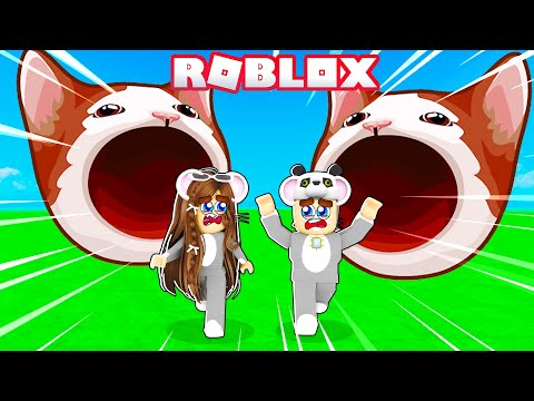 Koca Kediden Kaçtık !! Roblox ESCAPE BLEH CAT!