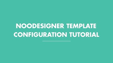 NOOTheme Template Tutorial - NOO DESIGNER - Part 1: Homepage