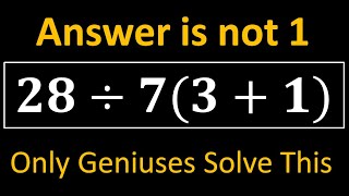 99% Fail This Math Problem — Can You Be the 1%?