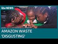 Second Amazon insider claims 'brand new' goods being 'binned' | ITV News
