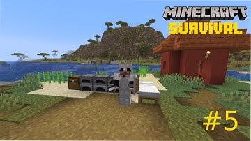 GETTING READY FOR NETHER PART 2 - Minecraft Survival #5