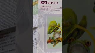 RIOLIS cross stitch kit review. 0083 PT Frogs