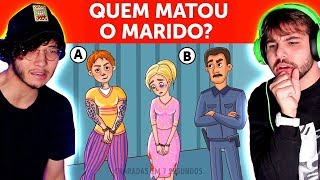 ESTA CHARADA VAI PARALISAR SEU ROSTO DE TÃO DIFÍCIL (kkk zuera mauro)