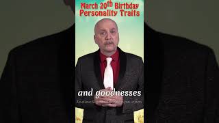 March 20 Birthday Personality Traits #shorts #pisces #astrology #personality #characteristics