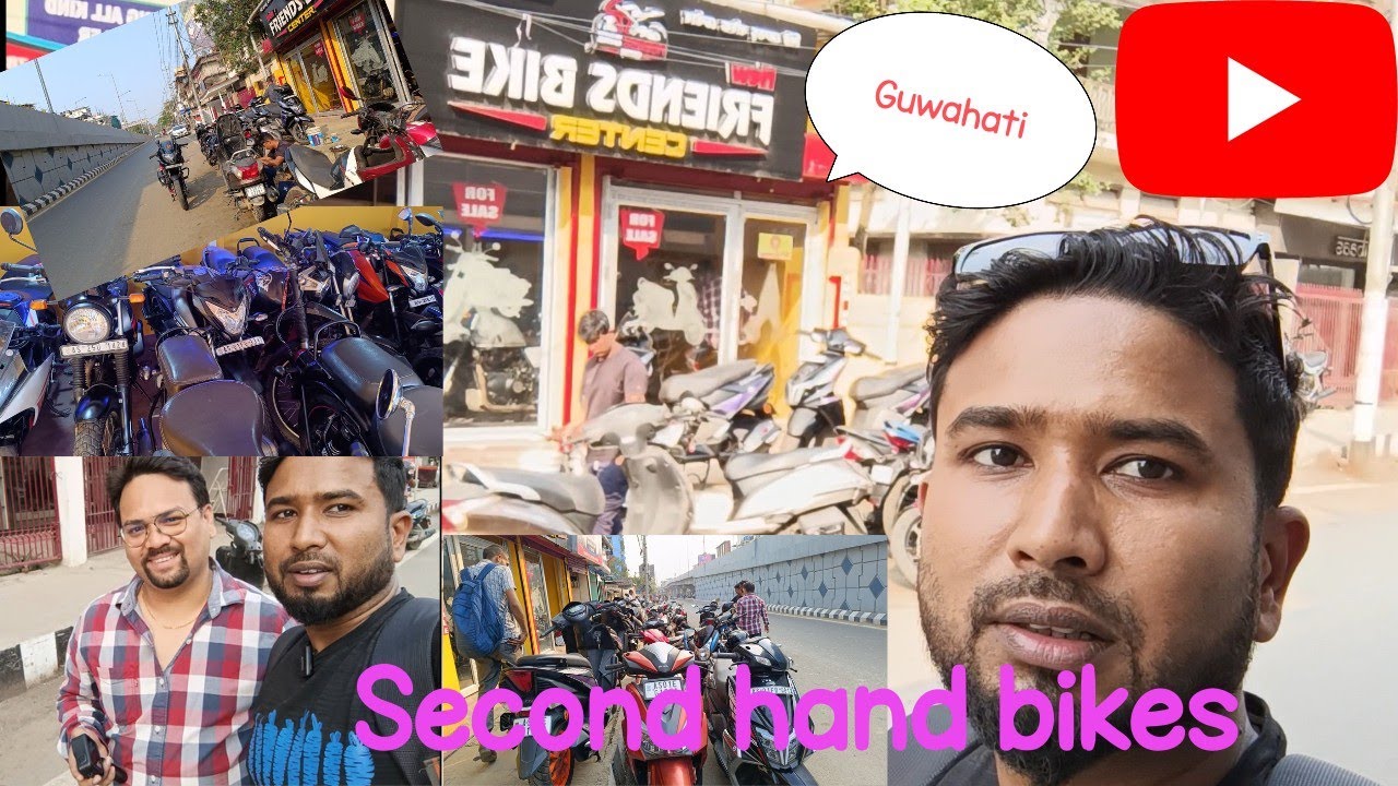 Second hand bike market in guwahati/used bikes/car showroom in guwahati/friends bike center
