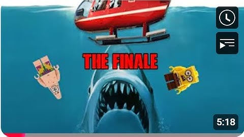 Lego Spongebob Meets JAWS FINALE