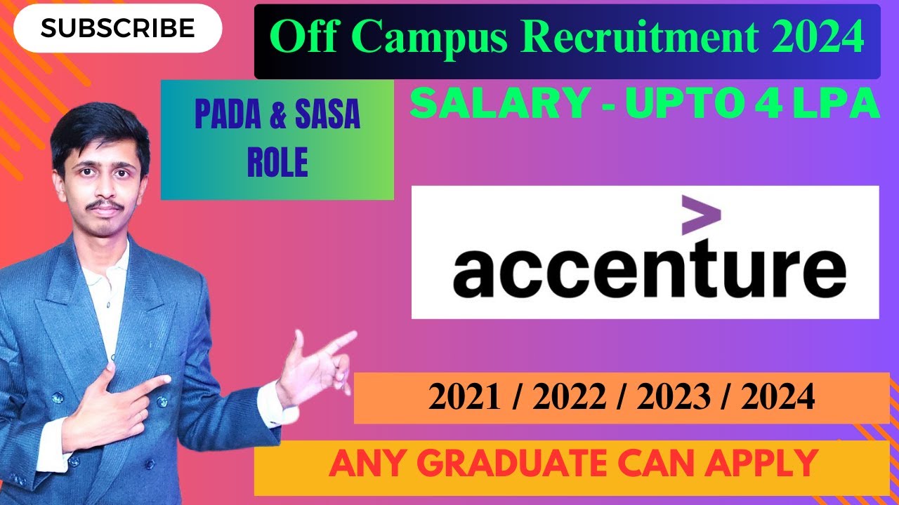 Accenture Recruitment 2024 for Freshers | Accenture Hiring 2024 | PADA ...