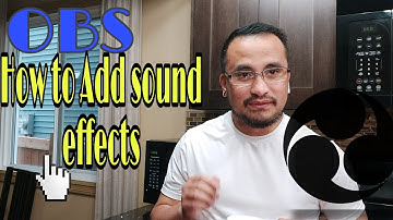How to add sound effects on OBS (Tagalog Version)