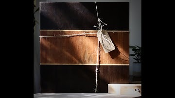 End Grain Cutting Board - Black Walnut and Cherry, with Maple Detail - One Minute Version