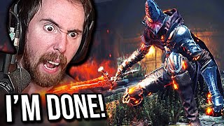 Yeeted & DELETED! Asmongold Quits Dark Souls 3 Cinders Mod