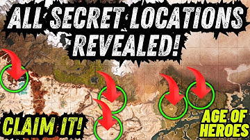 Top 10 game changing locations! Claim one now! Conan Exiles Age of Heroes