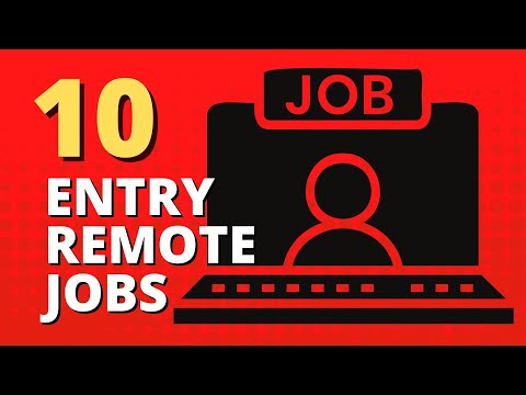10 Beginner Remote Jobs That Require No Experience (ENTRY Level!)